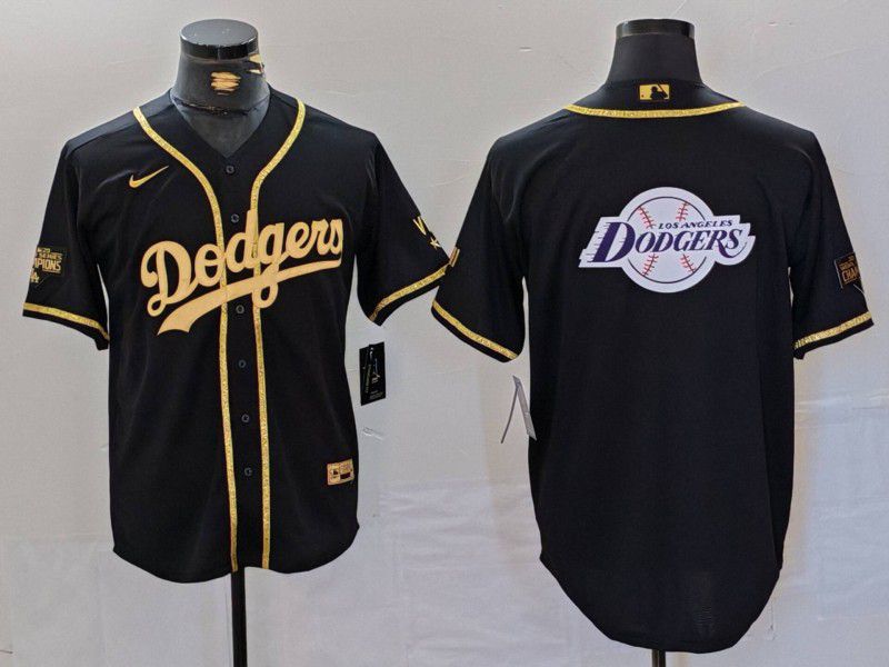 Men Los Angeles Dodgers Blank Black gold Fashion Nike Game MLB Jersey style 70610->los angeles dodgers->MLB Jersey
